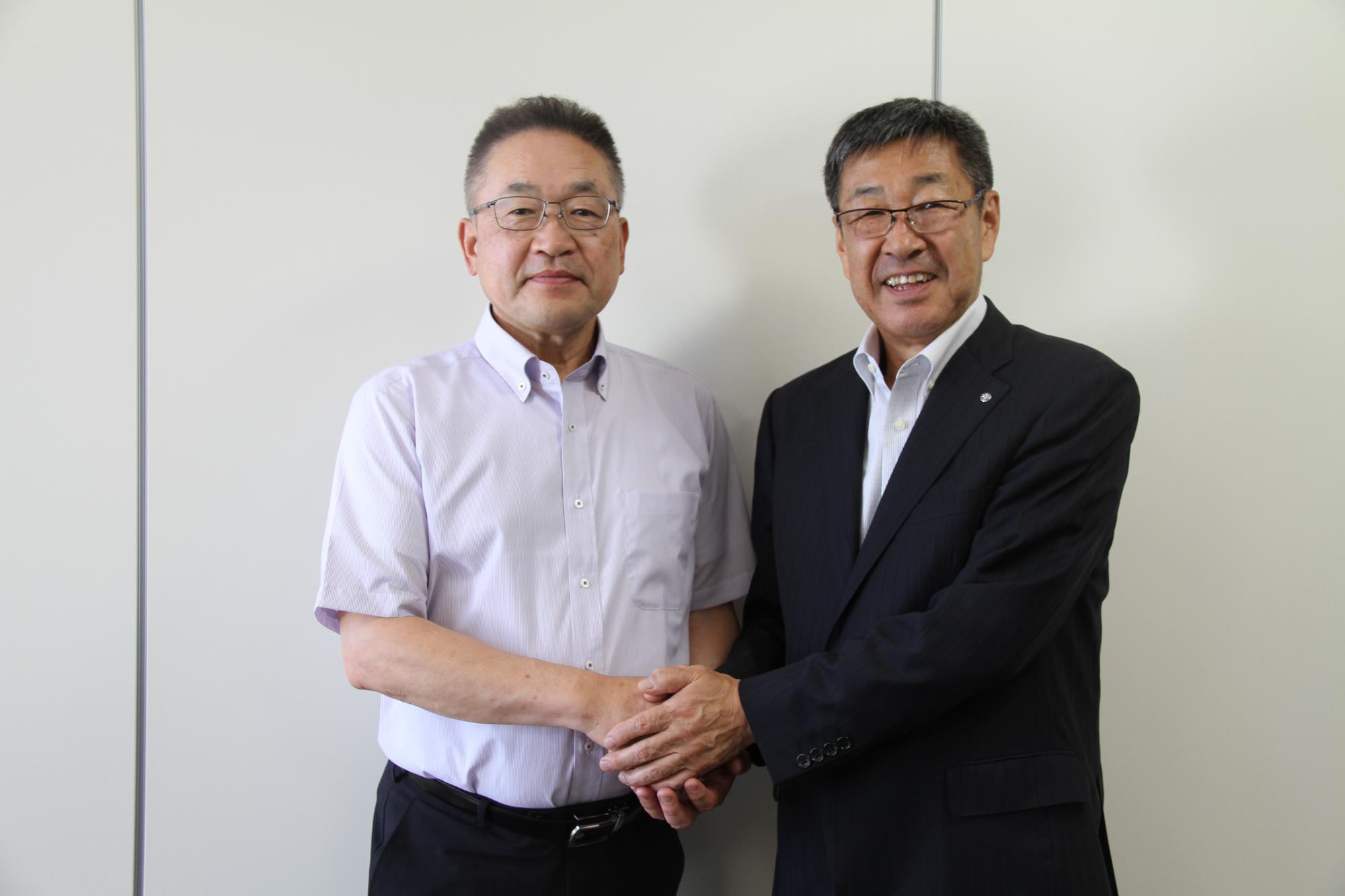 新得町 浜田正利町長来庁