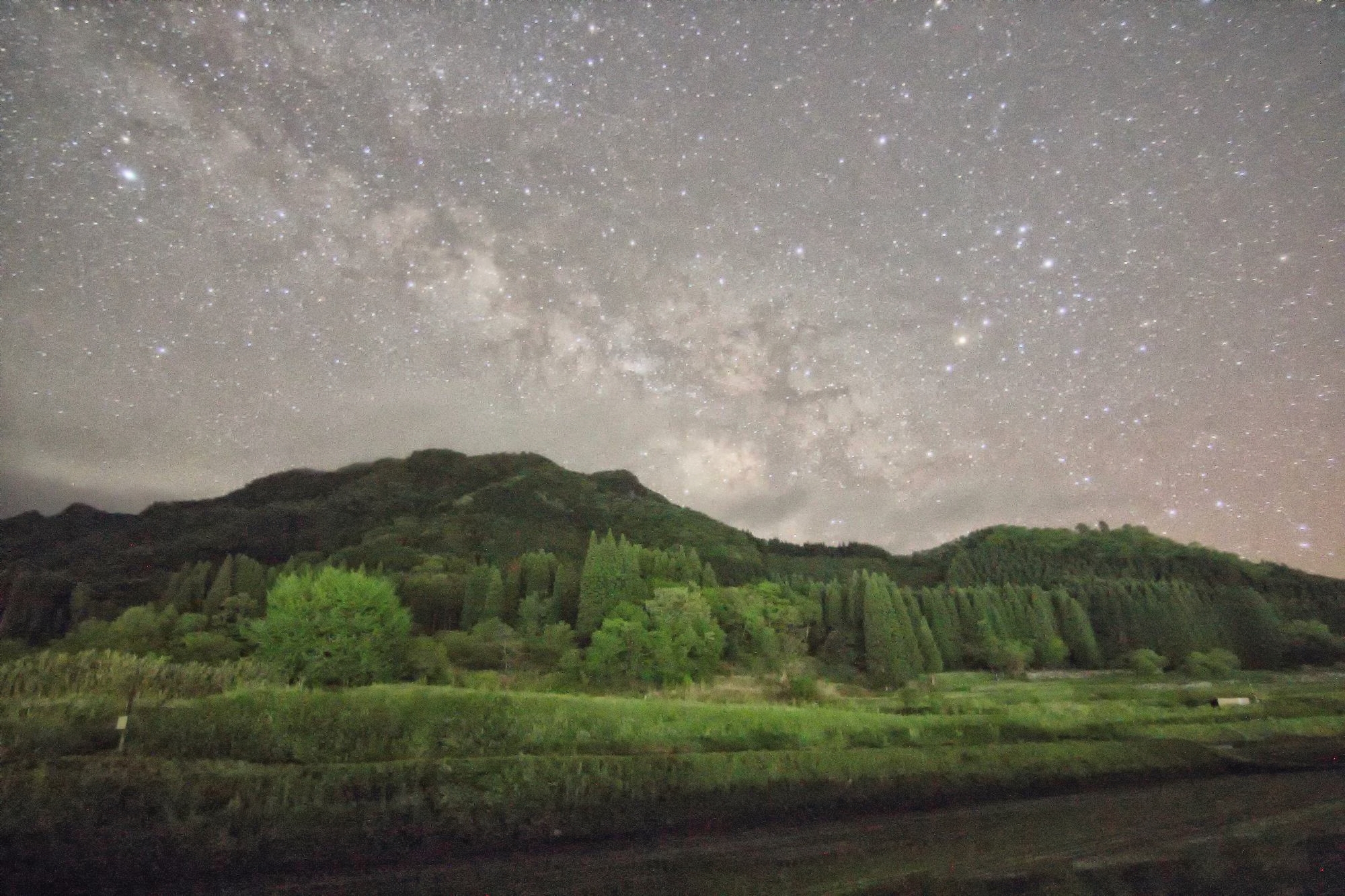 祇園山からの星空