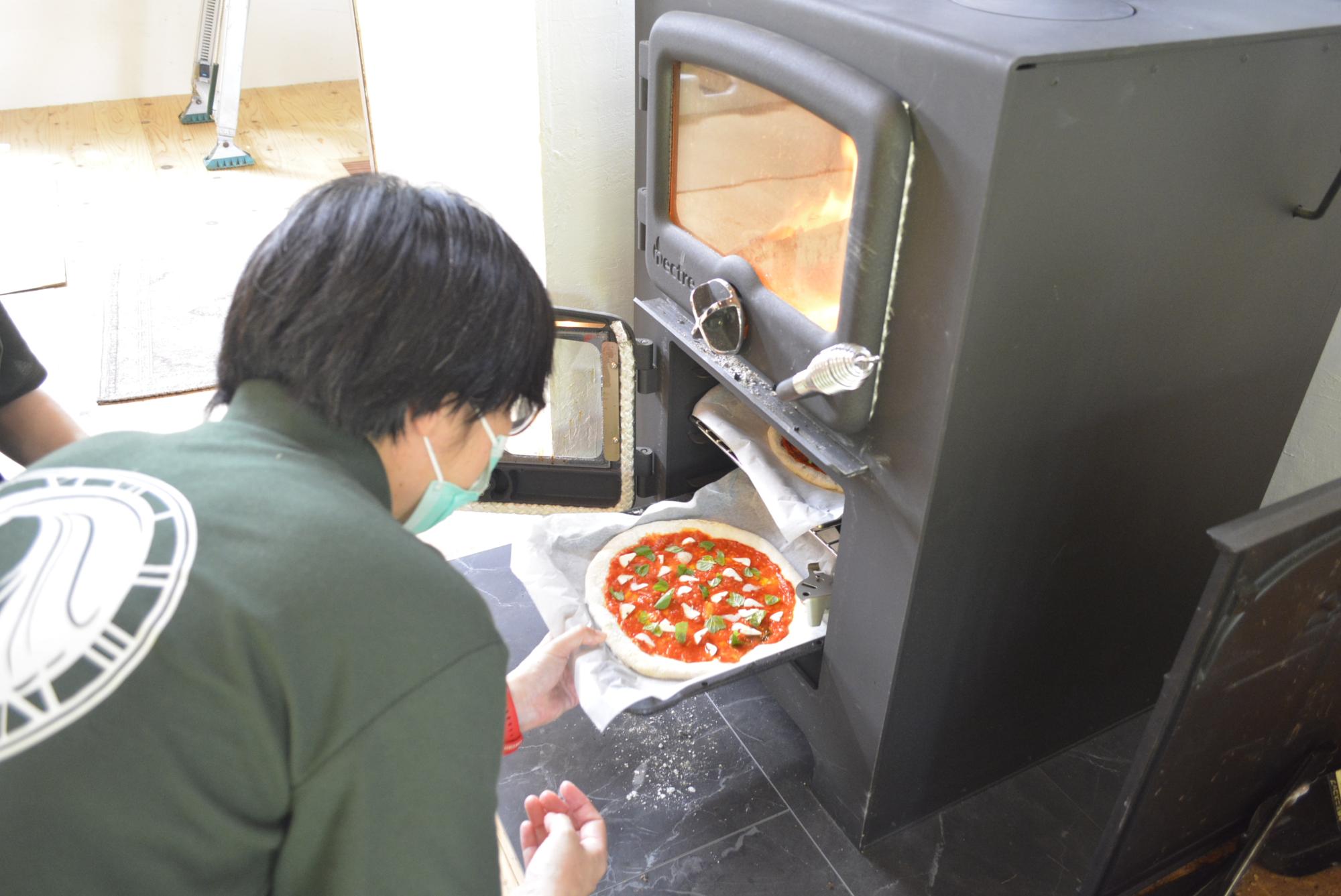 ピザ作り体験