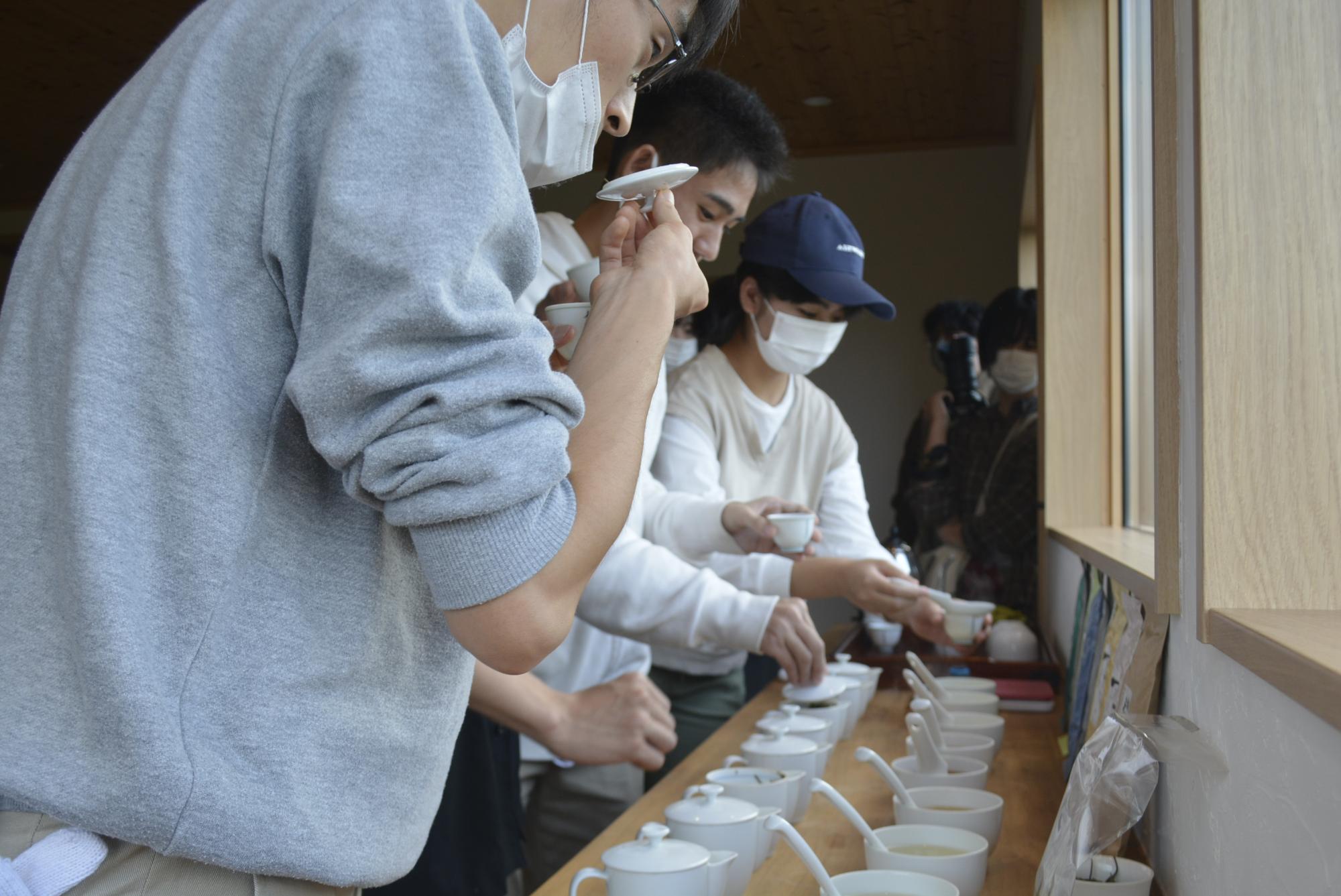 お茶テイスティング体験