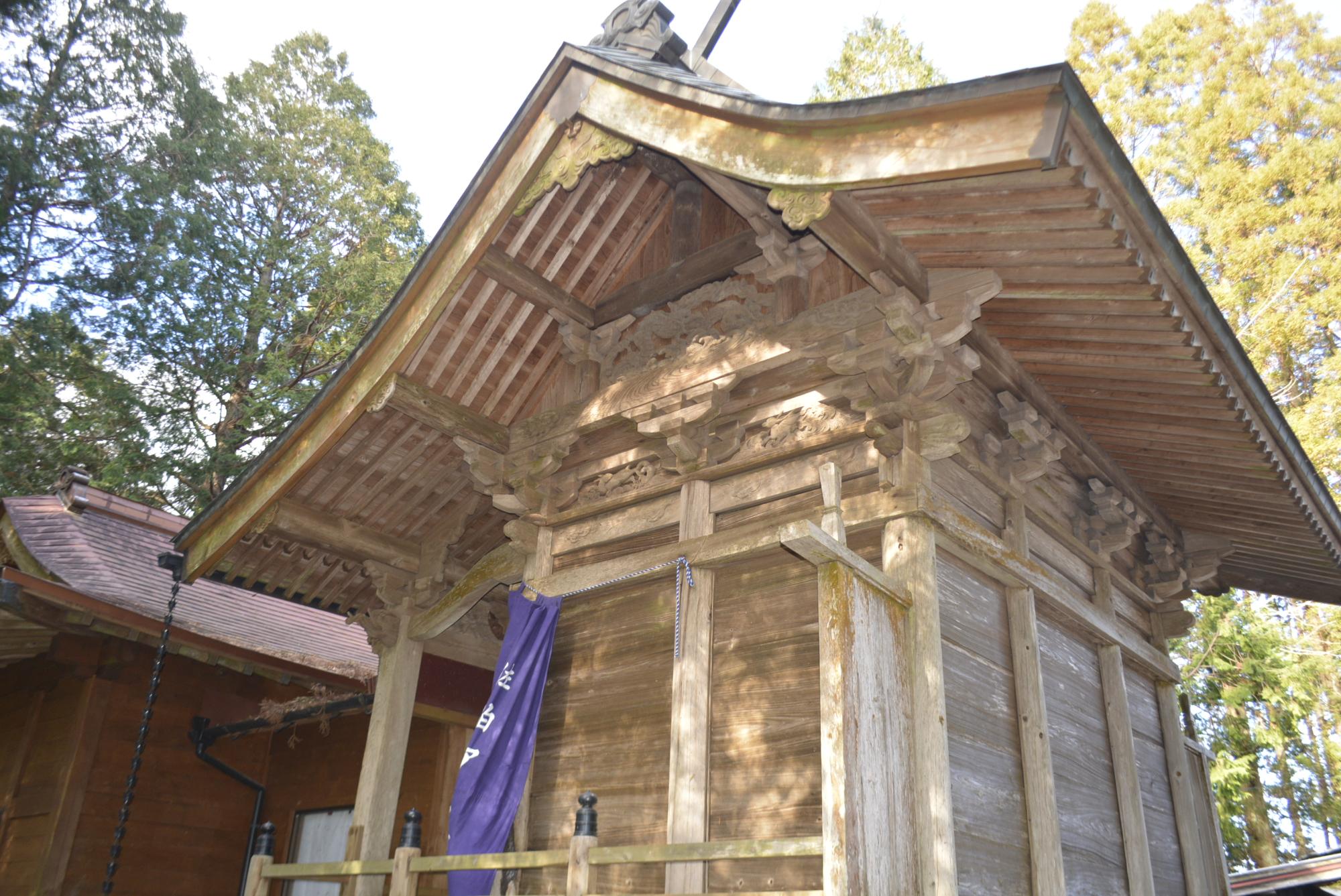 桑野内神社彫刻