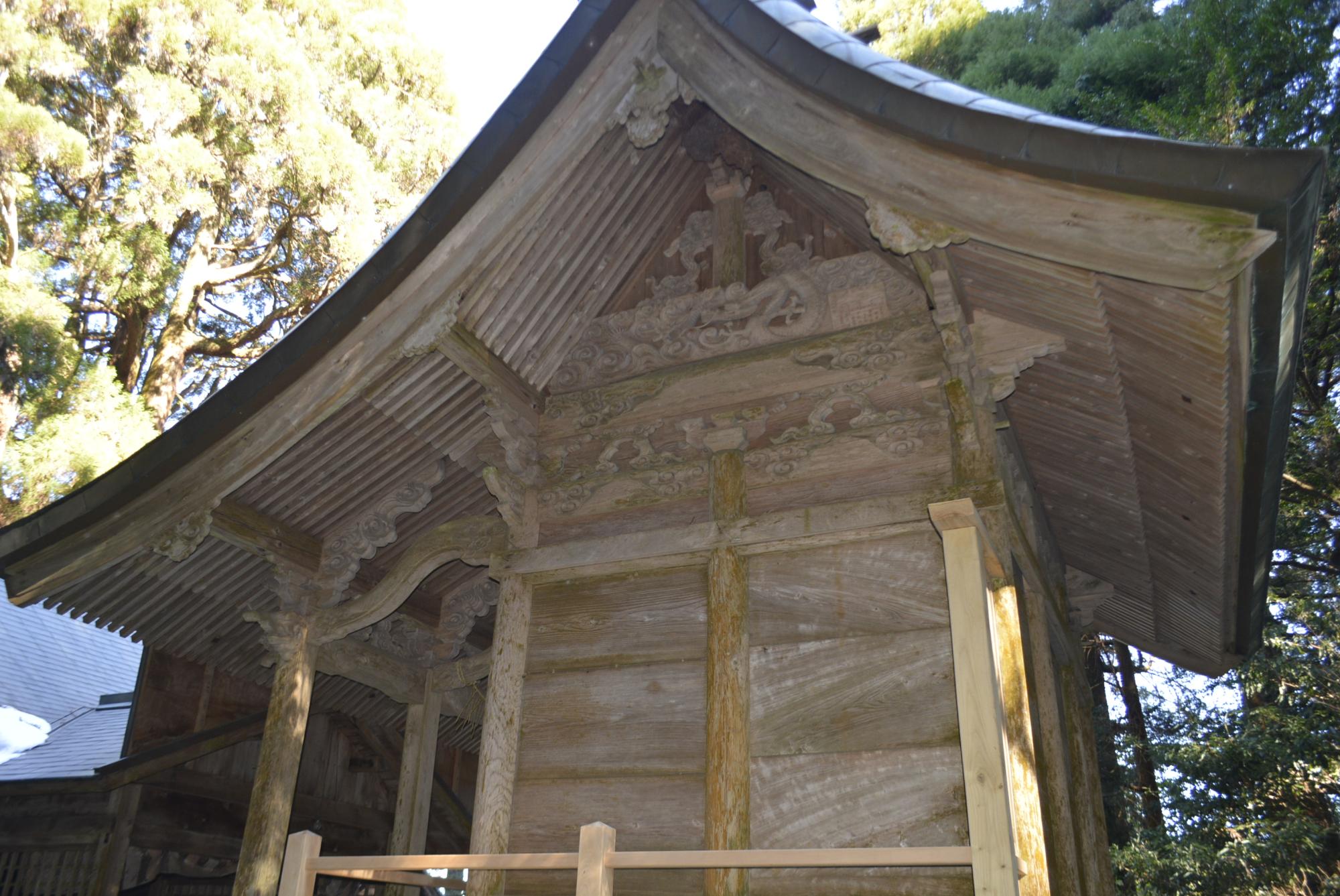 古戸野神社彫刻